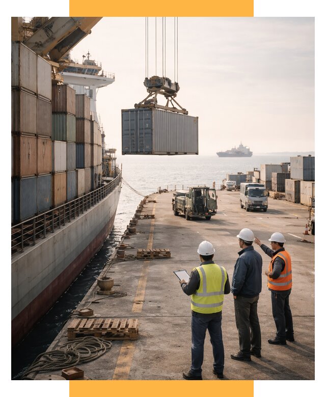 Морские перевозки грузов по миру от 45855 р. | СетСервис-Бгр