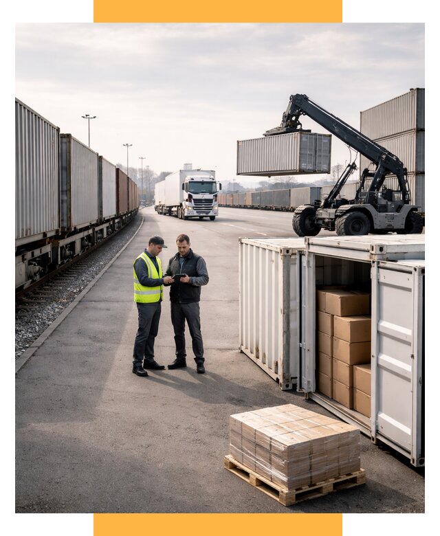 Международные мультимодальные перевозки от 45855 р. | СетСервис-Бгр