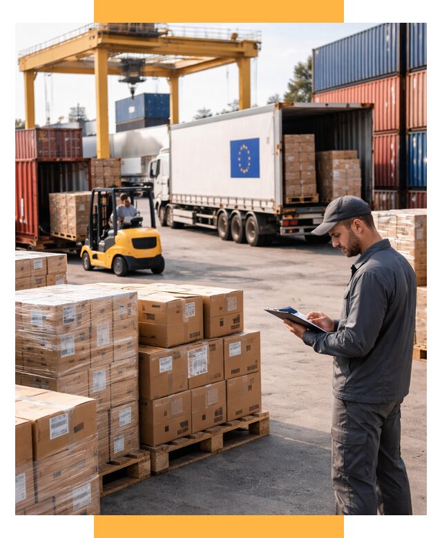 Доставка грузов из Европы от 12228 р., логистика СетСервис-Бгр