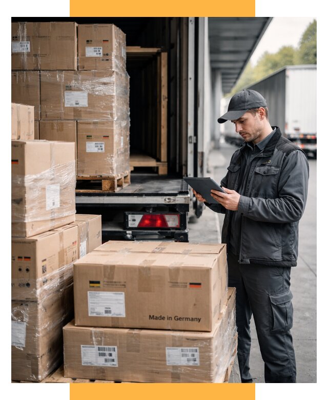 Доставка грузов из Германии от 45855 р. быстро - СетСервис-Бгр