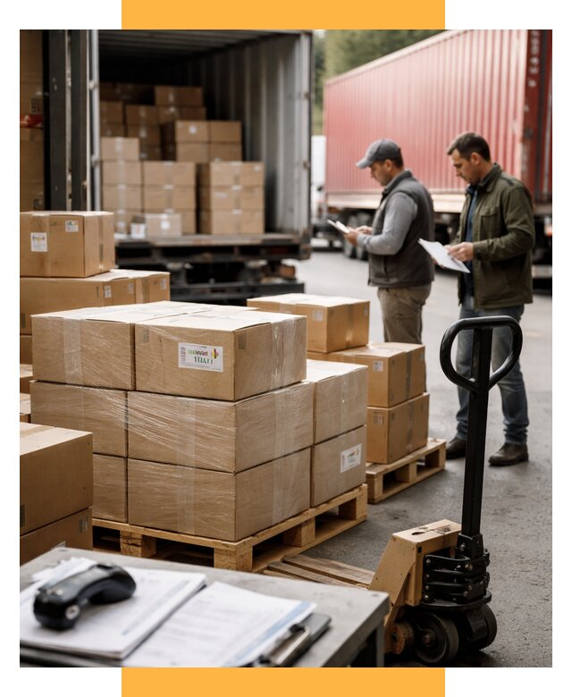 Доставка грузов из Италии в Россию от 18342 р. СетСервис-Бгр