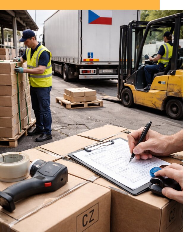 Доставка грузов в Чехию от 35665 руб, международные перевозки