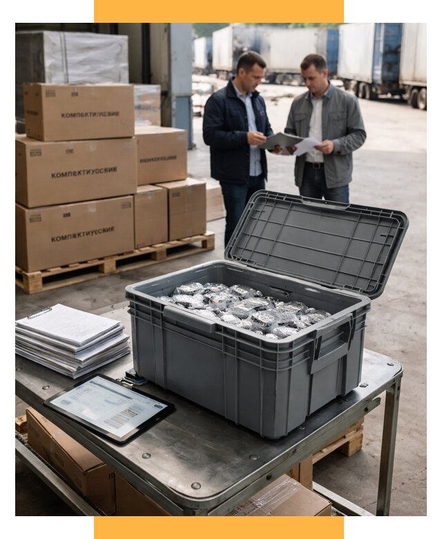 Перевозка комплектующих из Китая от 6624 р. | СетСервис-Бгр