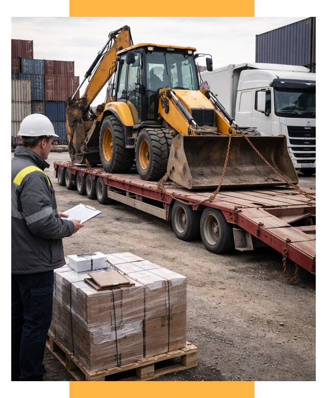 Международная перевозка спецтехники от 45855 р., СетСервис-Бгр