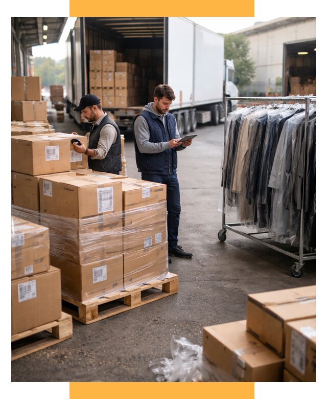 Перевозка и доставка одежды из Китая от 7643 р., СетСервис-Бгр