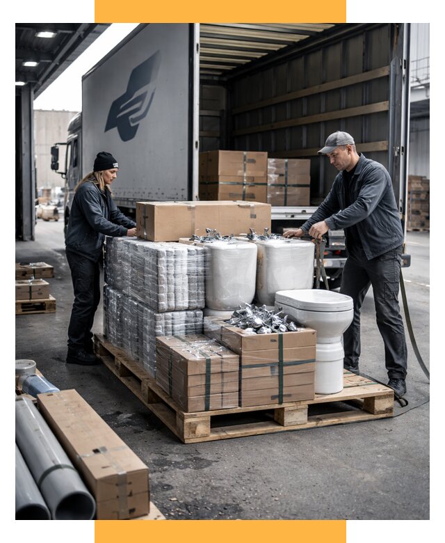 Перевозка сантехники под ключ от 1834 р. | СетСервис-Бгр