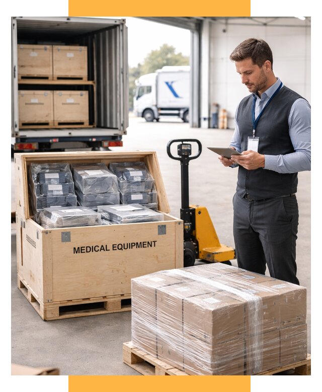 Перевозка медицинского оборудования от 15285 р. в СетСервис-Бгр