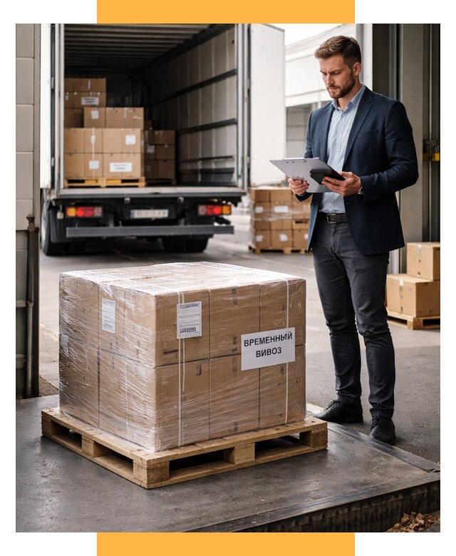 Временный вывоз товаров под ключ от 8152 р. | СетСервис-Бгр